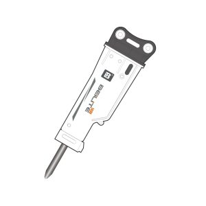 Sound Surpressed Hydraulic Breaker BLT-140