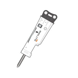 Sound Surpressed Hydraulic Breaker BLT-200