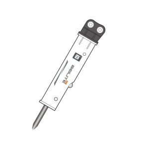 Sound Surpressed Hydraulic Breaker BLT-45