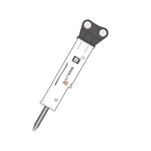 Sound Surpressed Hydraulic Breaker BLT-53