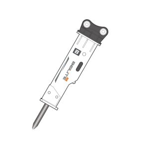 Sound Surpressed Hydraulic Breaker BLT-85