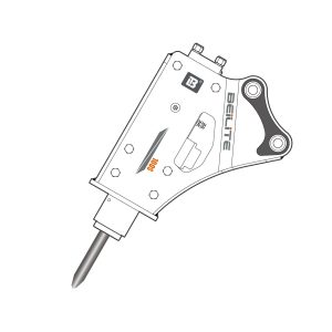 Side Mounted Hydraulic Breaker BLT-100