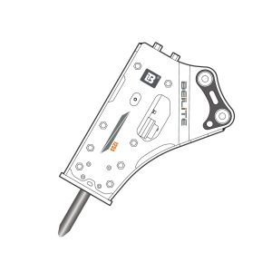 Side Mounted Hydraulic Breaker BLT-125
