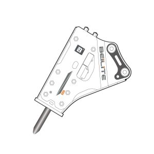 Side Mounted Hydraulic Breaker BLT-135