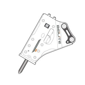 Side Mounted Hydraulic Breaker BLT-140