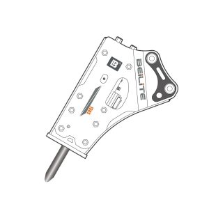 Side Mounted Hydraulic Breaker BLT-150