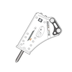 Side Mounted Hydraulic Breaker BLT-175