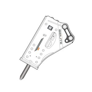 Side Mounted Hydraulic Breaker BLT-205