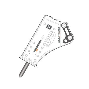 Side Mounted Hydraulic Breaker BLT-215