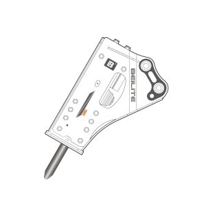 Side Mounted Hydraulic Breaker BLT-260