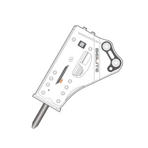 Side Mounted Hydraulic Breaker BLT-280