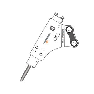 Side Mounted Hydraulic Breaker BLT-60