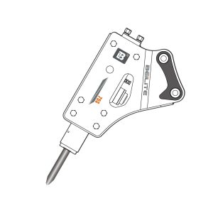Side Mounted Hydraulic Breaker BLT-75
