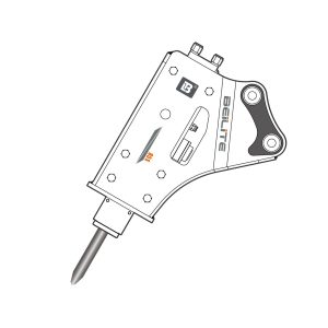 Side Mounted Hydraulic Breaker BLT-85