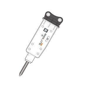 Top Mounted Hydraulic Breaker BLT-100