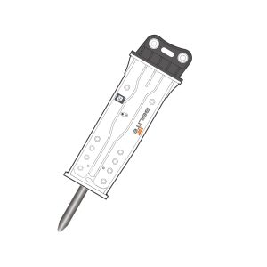 Top Mounted Hydraulic Breaker BLT-200