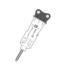 Top Mounted Hydraulic Breaker BLT-60