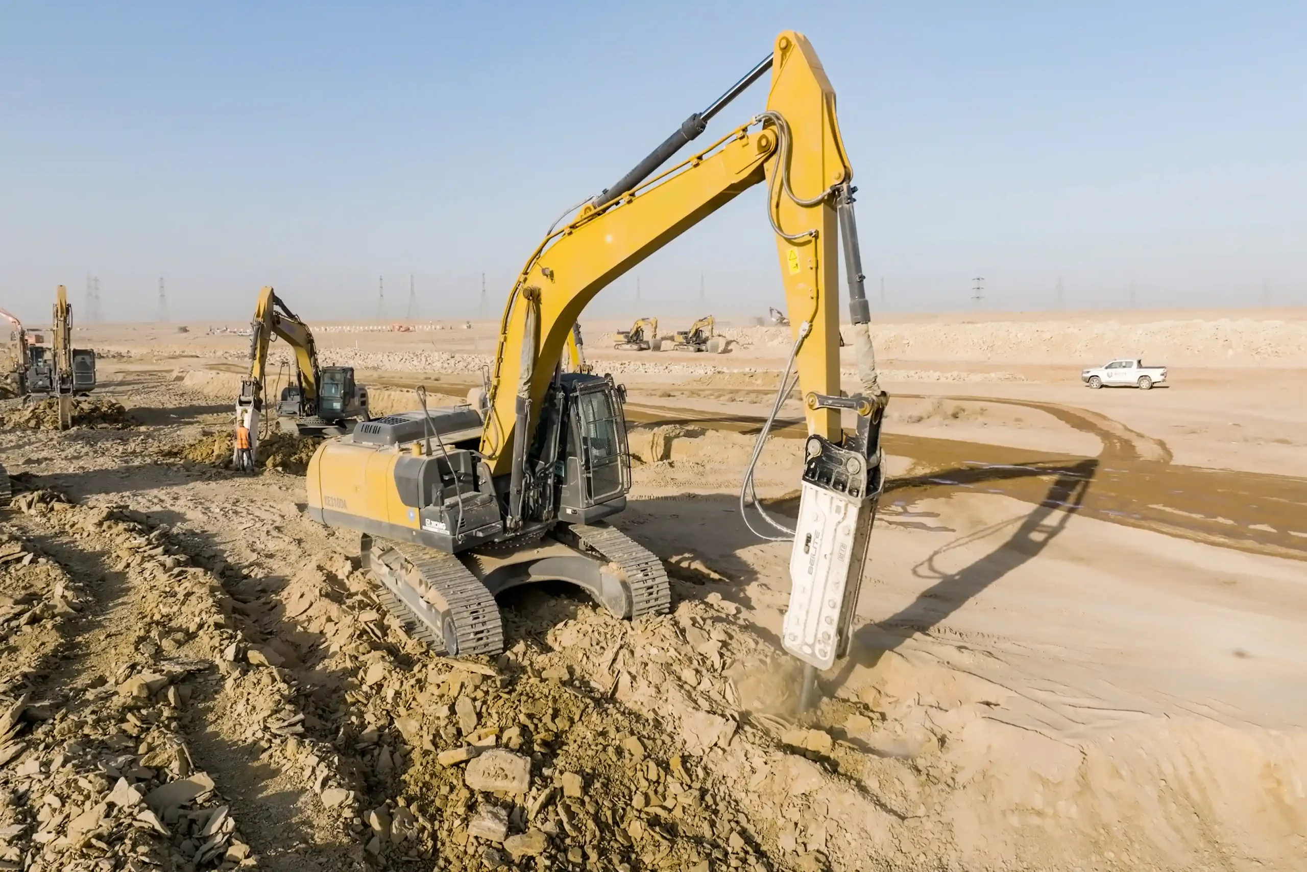 Rock Breaker for Infrastructure Construction