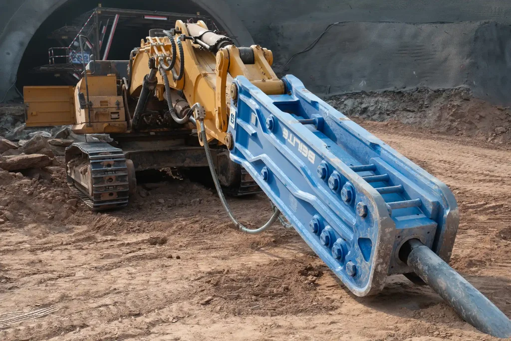 Hydraulic Breaker for Tunneling: Maximizing Efficiency Underground